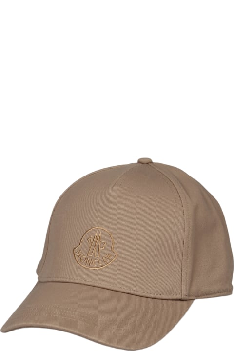 Moncler Hats for Women Moncler Embroidered Logo Baseball Cap