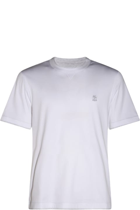 Homeware Brunello Cucinelli White Cotton T-shirt