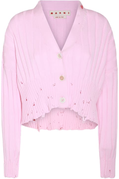 Marni Sweaters for Women Marni Pink Cotton Knitwear