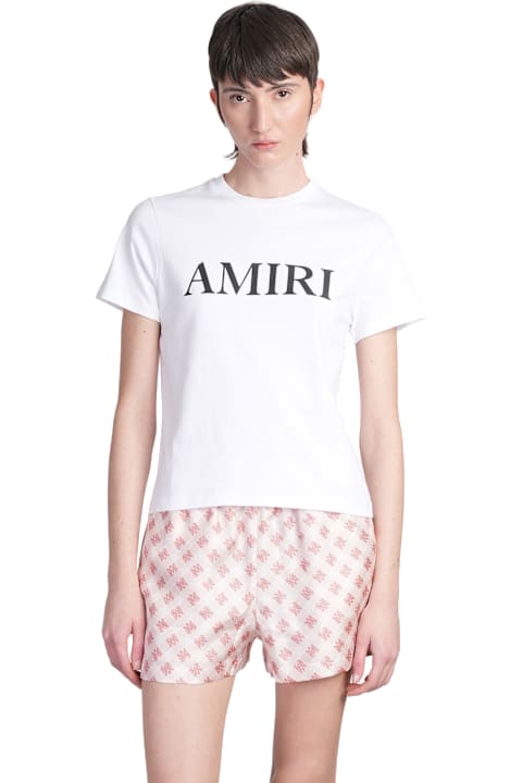 AMIRI Topwear for Women AMIRI T-shirt In White Cotton