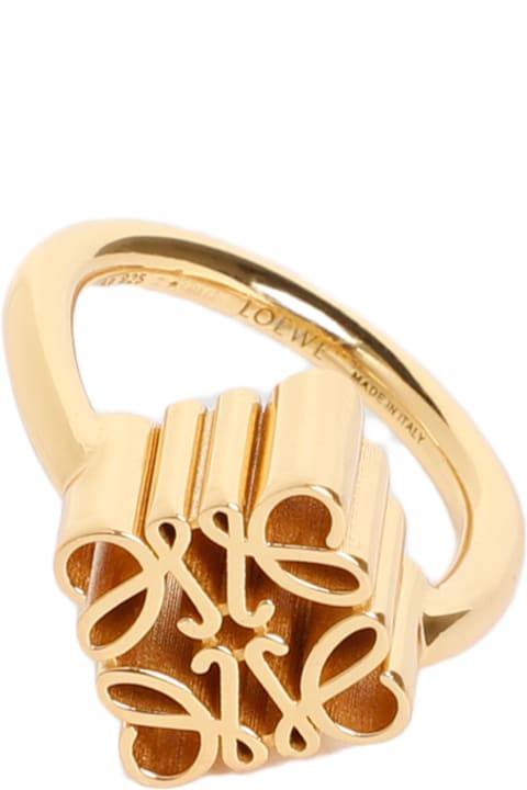 Loewe Rings for Women Loewe Single Anagram Ring