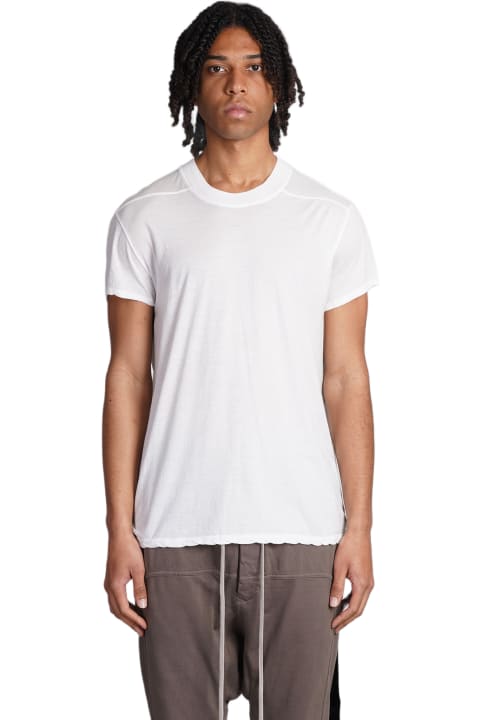 メンズ新着アイテム DRKSHDW Small Level T T-shirt In White Cotton