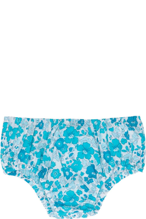 MC2 Saint Barth Bottoms for Baby Girls MC2 Saint Barth Infant Bloomers Pimmy With Flower Print