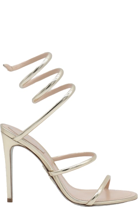 Sandals for Women René Caovilla Platinum Sandals