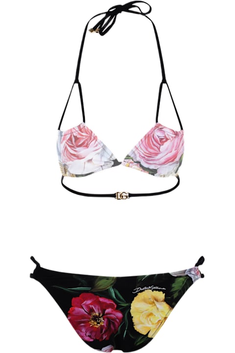 Homeware Dolce & Gabbana Print Triangle Bikini