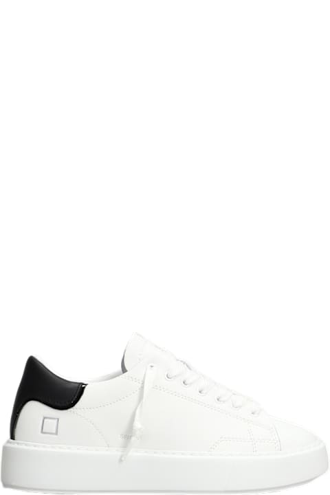 Homeware D.A.T.E. Sfera Sneakers In White Leather