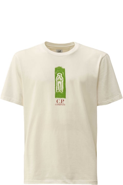 C.P. Company for Men C.P. Company Front And Back Logo T-shirt