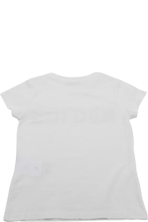 ウィメンズ新着アイテム Golden Goose White Cotton Logo T-shirt