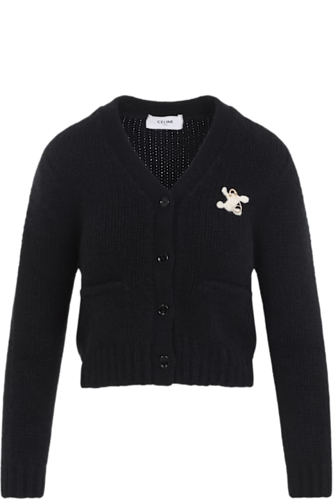 Celine Cashmere And Silk Cardigan