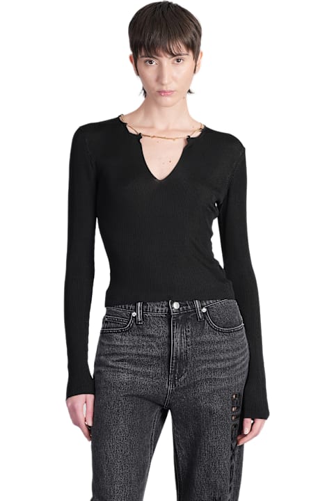 Alexander Wang Sweaters for Women Alexander Wang Knitwear In Black Viscose