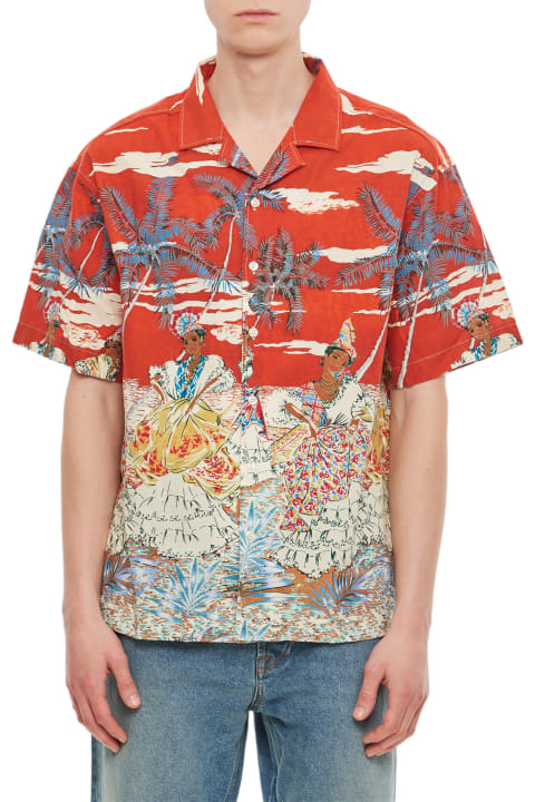 President's Clothing for Men President's Rangi Over P's Caraibian Print Washed