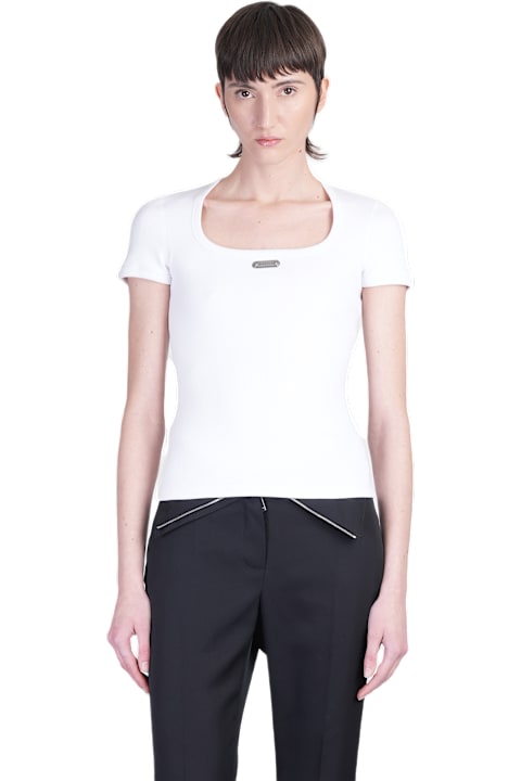 Alexander McQueen Topwear for Women Alexander McQueen Topwear In White Cotton