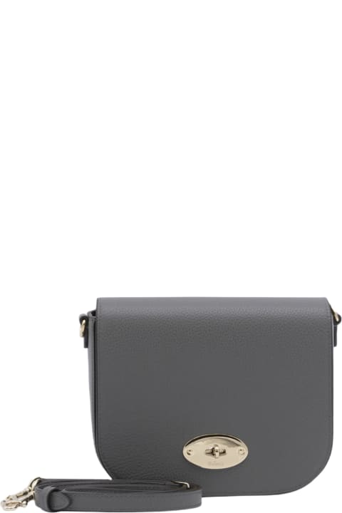 Fashion for Women Mulberry Grey Leather Darley Crossbody Bag