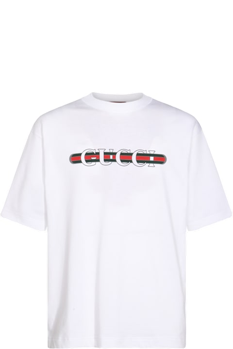 Homeware Gucci White Cotton T-shirt