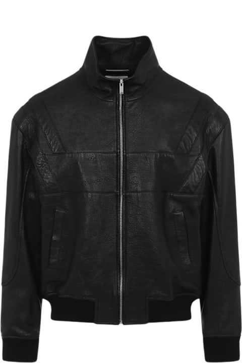 Saint Laurent Coats & Jackets for Men Saint Laurent Leather Jacket