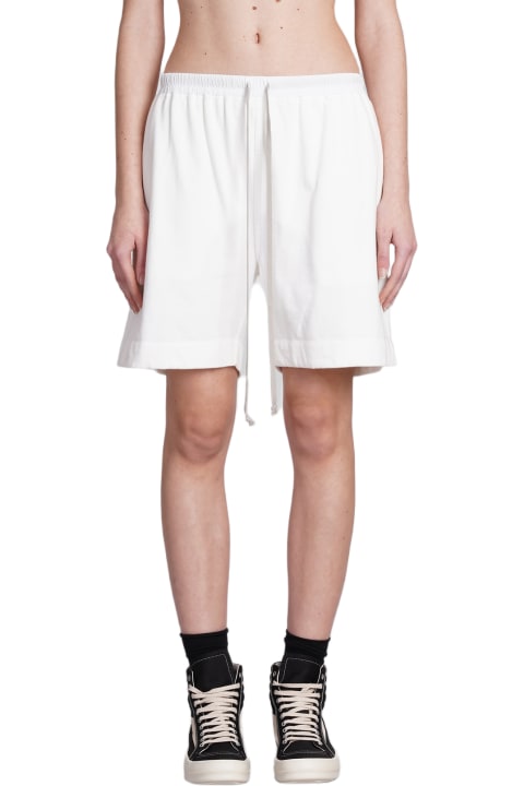 ウィメンズ DRKSHDWのパンツ＆ショーツ DRKSHDW Boxers Shorts In White Cotton