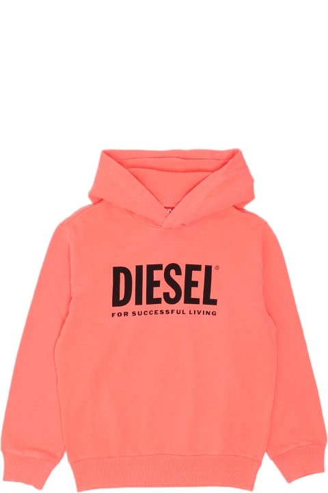 Diesel Sweaters & Sweatshirts for Girls Diesel Snucihood Over Hoodie