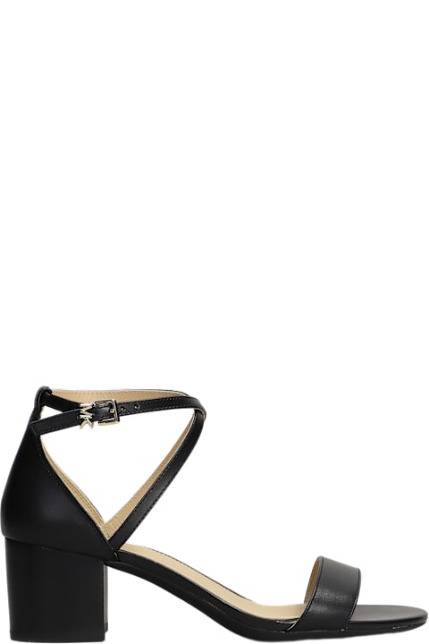Michael Kors Sandals for Women Michael Kors Serena Flex Sandal Sandals In Black Leather