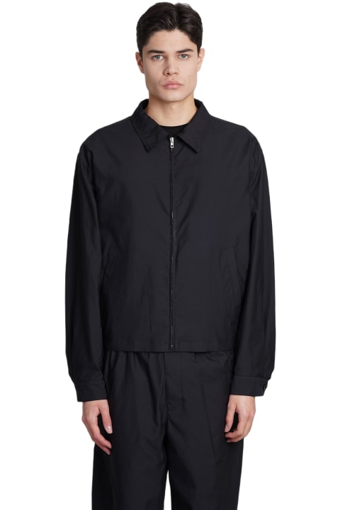 Lemaire Coats & Jackets for Men Lemaire Casual Jacket In Black Cotton