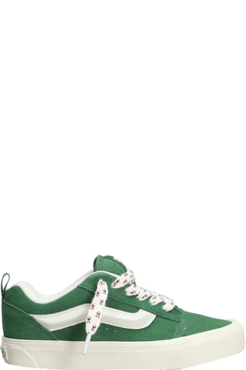 Vans أحذية لـ السيدات Vans Knu Skool Sneakers In Green Suede