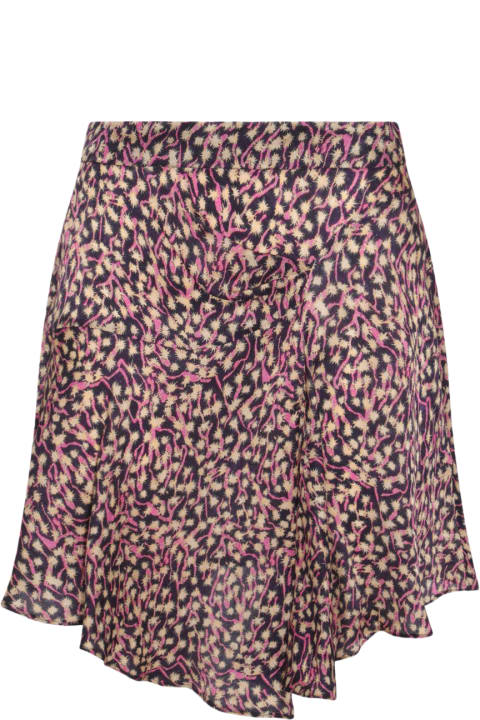 Fashion for Women Isabel Marant Faded Night Cotton Skirt