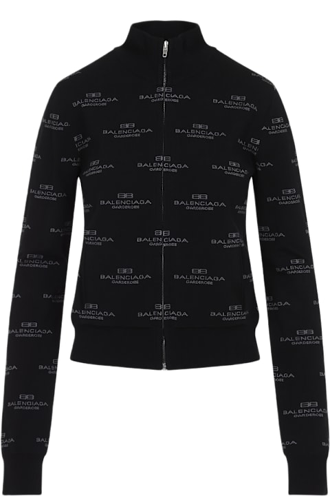 Homeware Balenciaga All-over Zip-up Cardigan