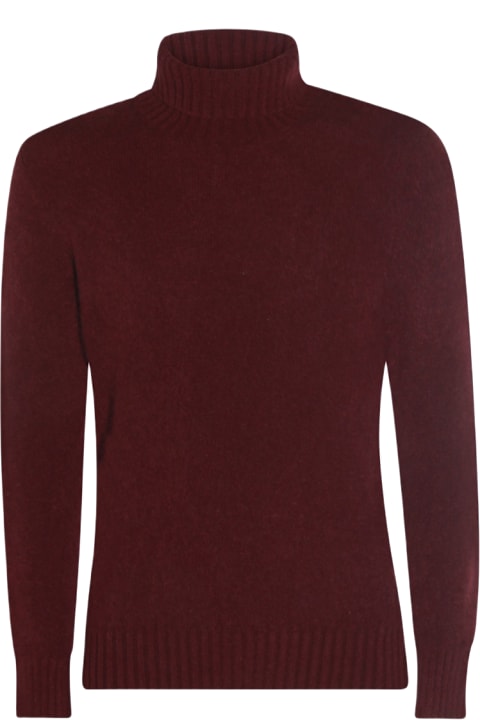 Piacenza Cashmere لـ Women Piacenza Cashmere Dark Red Wool Knitwear