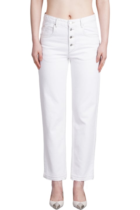 Isabel Marant for Women Isabel Marant Jemina Jeans In White Cotton
