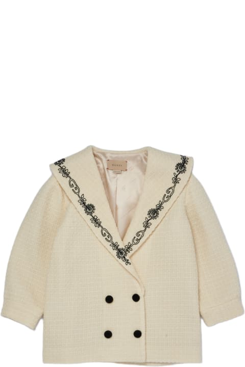 Gucci Coats & Jackets for Girls Gucci Jacket Boucle Tweed Jacket