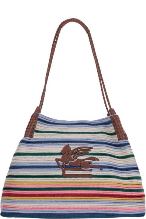 Etro Totes for Women Etro Libra Medium Fabric Shopping Bag