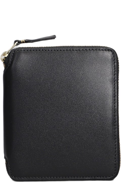 Fashion for Men Comme des Garçons Wallet Wallet In Black Leather
