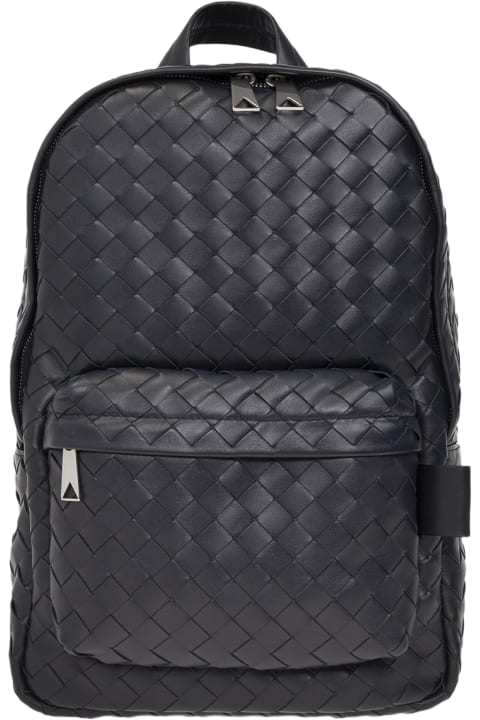 Backpacks for Men Bottega Veneta Leather Backpack