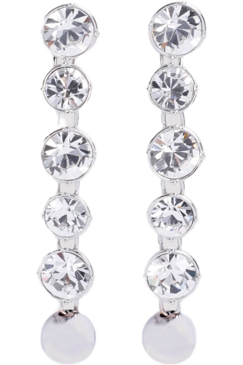 ピアス JEAN PAUL GAULTIER LONG DIAMOND EARRINGS Jean Paul Gaultier Long Diamond Earrings | italist