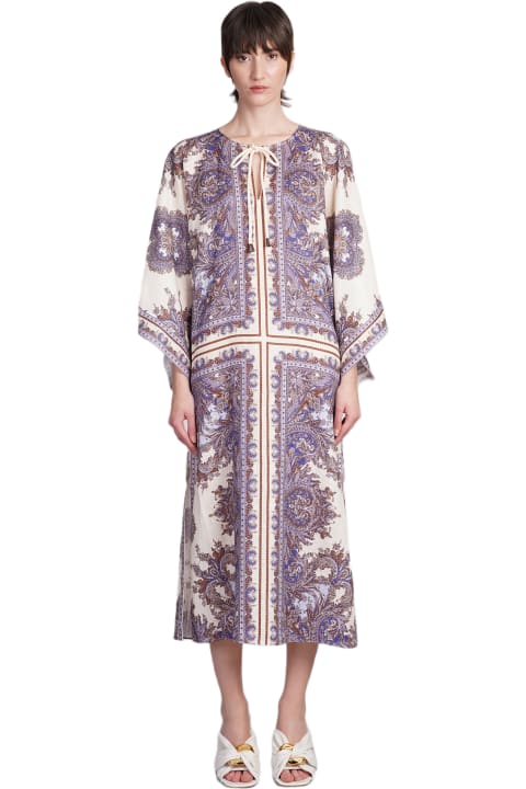 Zimmermann for Women Zimmermann Dress In Beige Linen