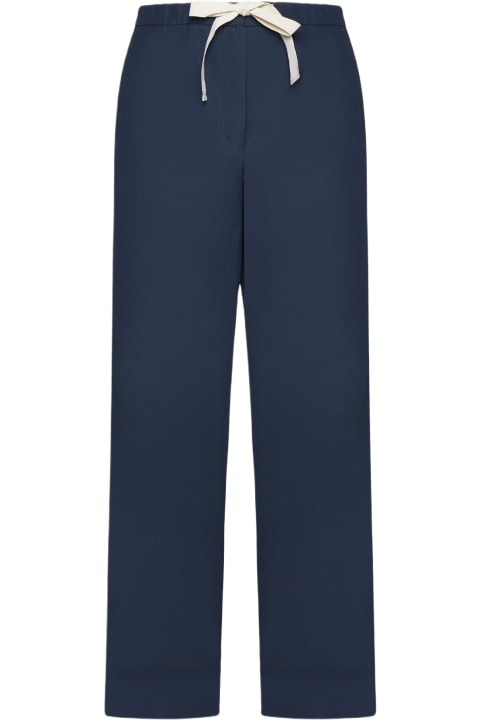 'S Max Mara Clothing for Women 'S Max Mara Argento Cotton Trousers