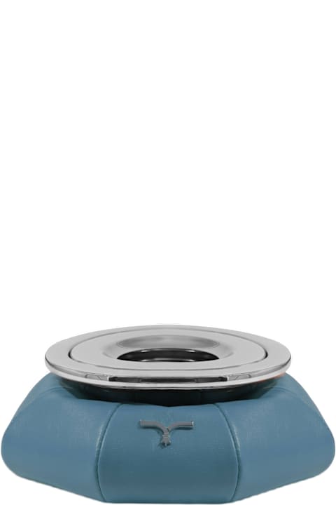 Larusmiani لـ أدوات منزلية Larusmiani Leather Boat Ashtray 