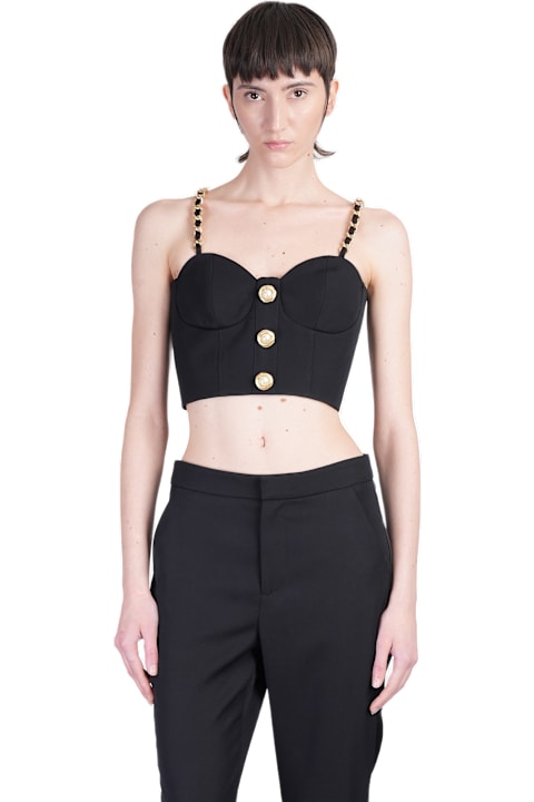Balmain Topwear for Women Balmain Topwear In Black Wool
