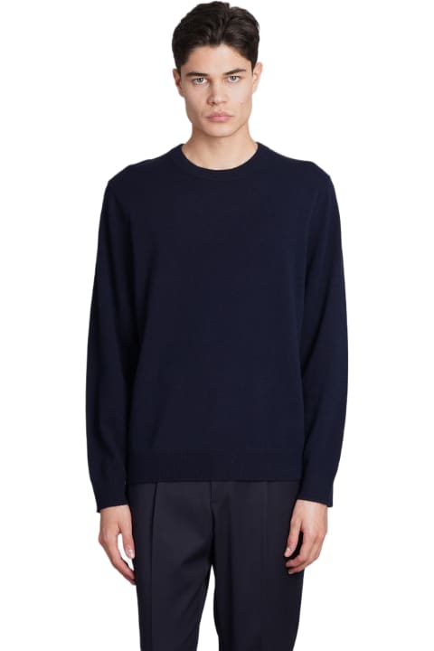 Theory Clothing for Men Theory Knitwear In Blue Cashmere
