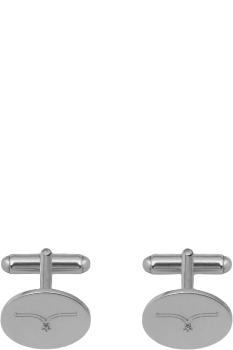 Cufflinks for Men Larusmiani Silver Cufflinks Cufflinks
