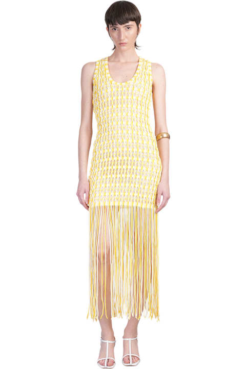 Simkhai for Women Simkhai Sonia Dress Woman In Yellow Rayon