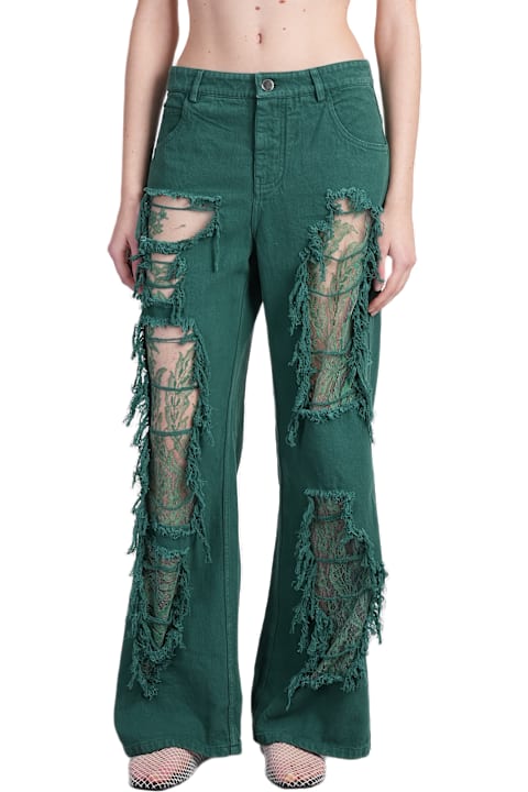 Homeware Christopher Esber Jeans In Green Cotton