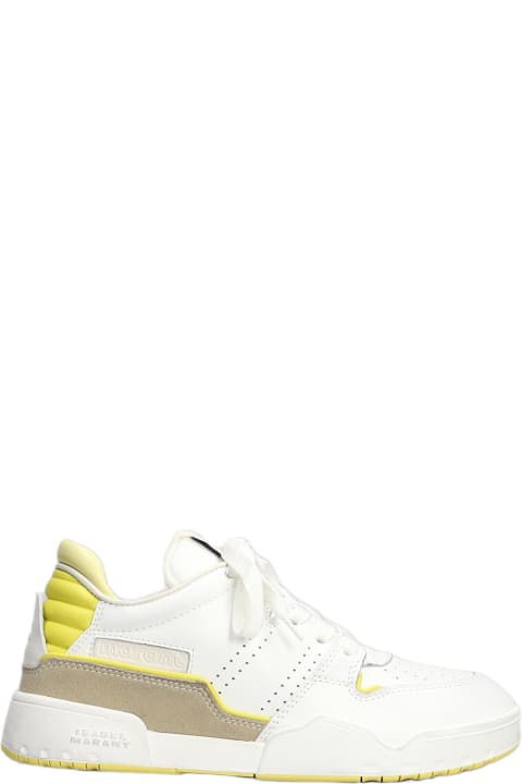 Isabel Marant for Women Isabel Marant Emree Sneakers In White Suede And Leather