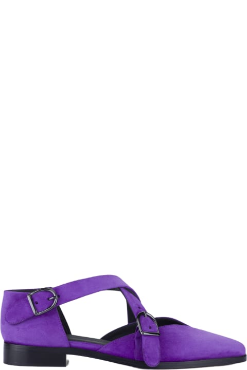 أحذية مسطحة لـ السيدات CB Made in Italy Suede Flats Croce