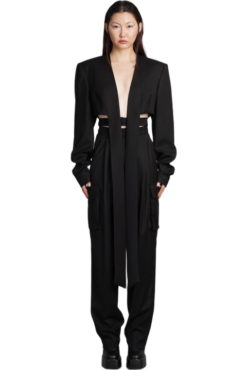 ANDREĀDAMO Coats & Jackets for Women ANDREĀDAMO In Black Polyester