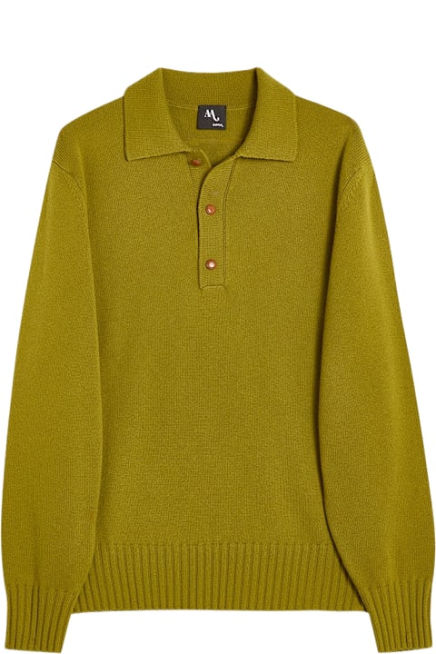 doppiaa for Women doppiaa Aashton Wool And Cashmere Polo Sweater