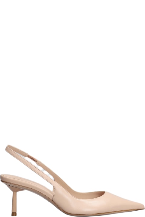Le Silla High-Heeled Shoes for Women Le Silla Bella Pumps In Powder Leather