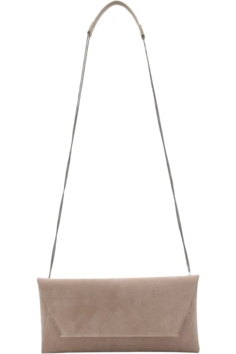 Bags for Women Brunello Cucinelli Beige Leather Pouches