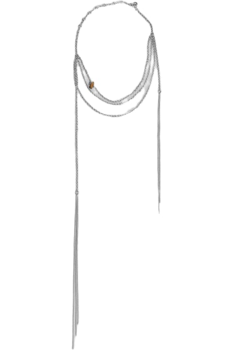 Courrèges Necklaces for Women Courrèges In Silver Metal Alloy