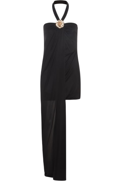 Blumarine Jumpsuits for Women Blumarine Black Viscose Dress