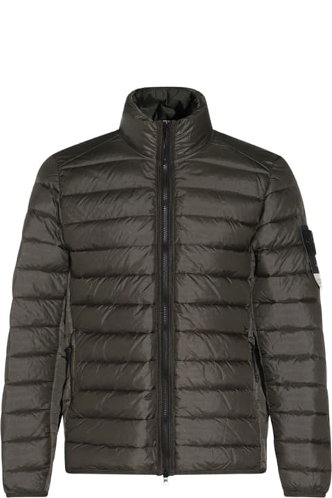 Stone Island Coats & Jackets for Women Stone Island Dark Green Down Jacket